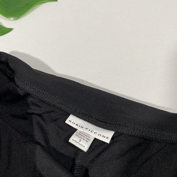 NEW Robin Piccone Kate‎ High Waist Bikini Bottoms in Black [SZ Small ] - Picture 6 of 12